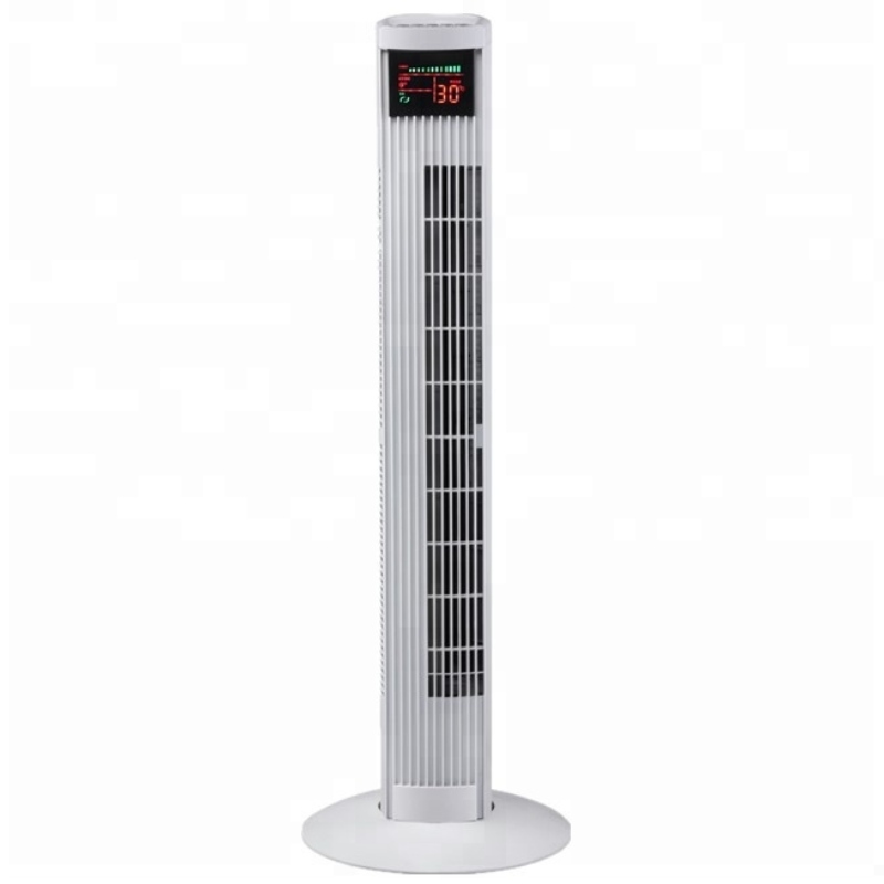 elektrický věžový ventilátor LCD obrazovky obrazovky dálkový ovladač ventilátor 120CM bezladový ventilátor CB CE SAA KC D36-1